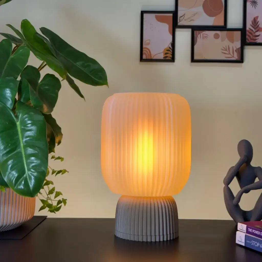 [AG_TL_LMIGL-6] Lumiglow - Oak Wood Table Lamp