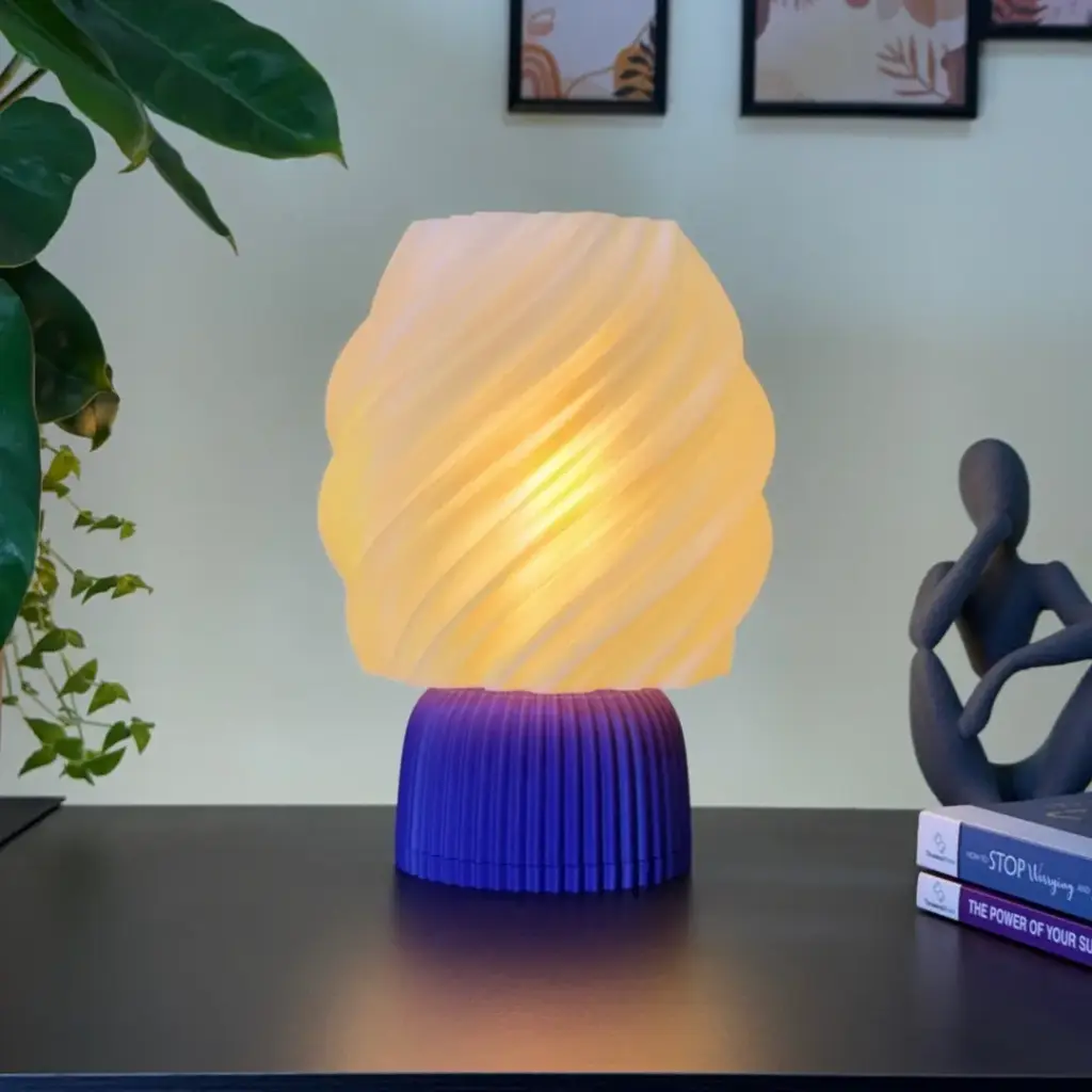 [AG_TL_SOLRO-4] Solaro - Purple Table Lamp