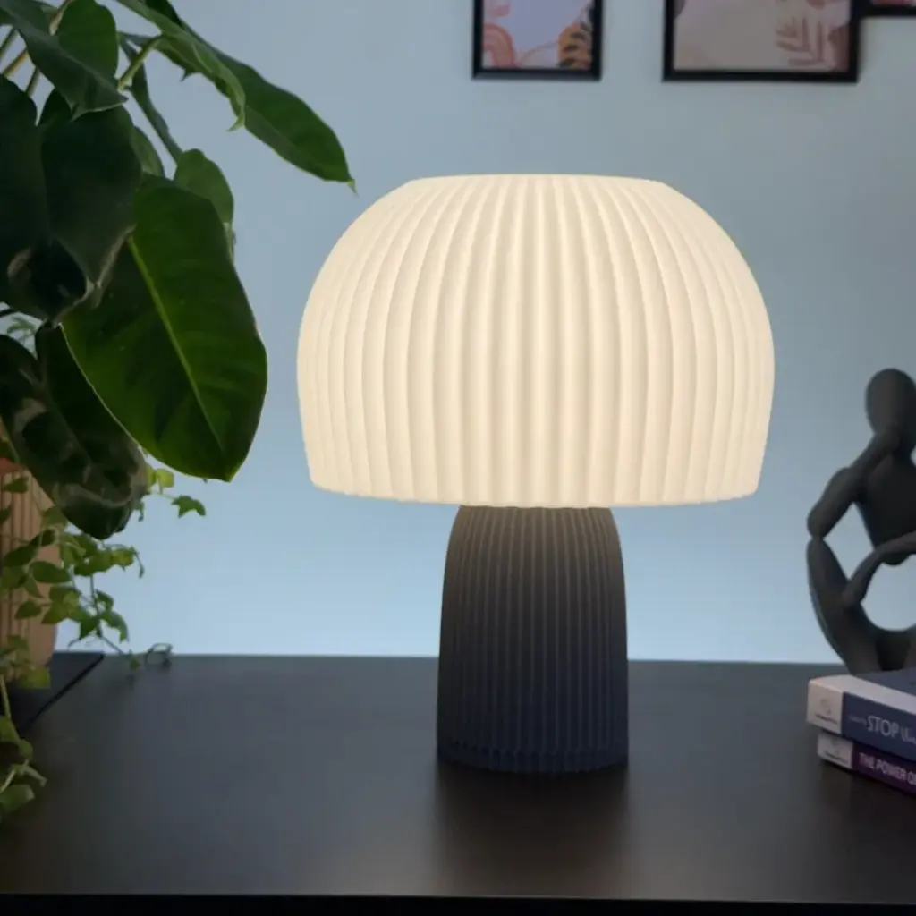 Mushglo - Grey Table lamp