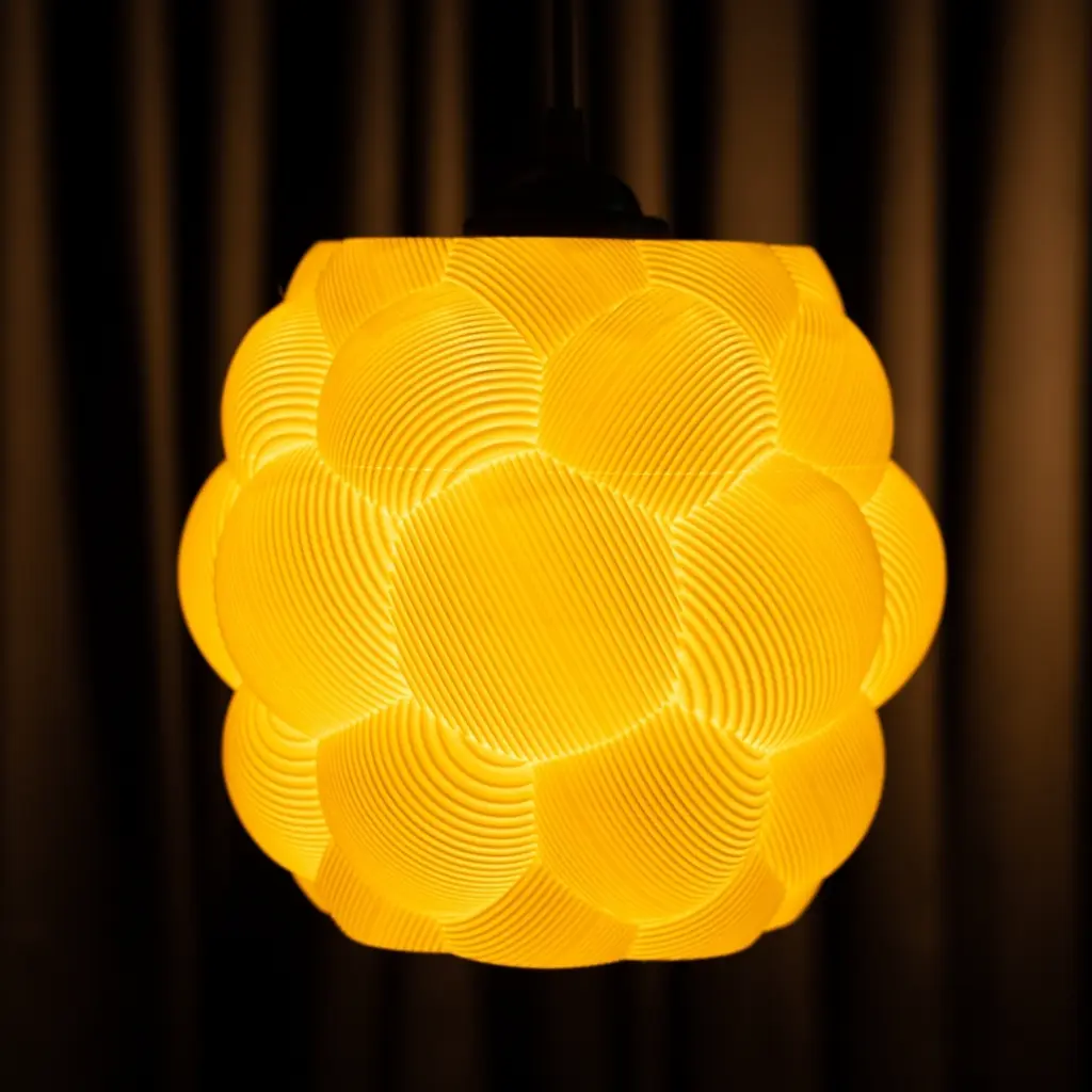 [AGHL_08_DW_L] ARC SPHERE - Daisy White Hanging/Pendant Lampshade